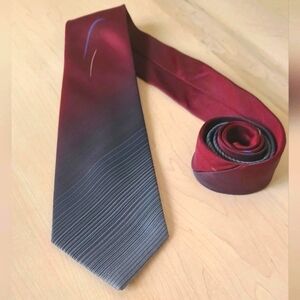 🇫🇷DIOR Vintage Tie, Burgundy and Grey